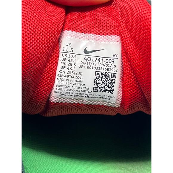 Nike Air Max2 Light RedWhite Running Shoes Womans 11.5 - Picture 8 of 8